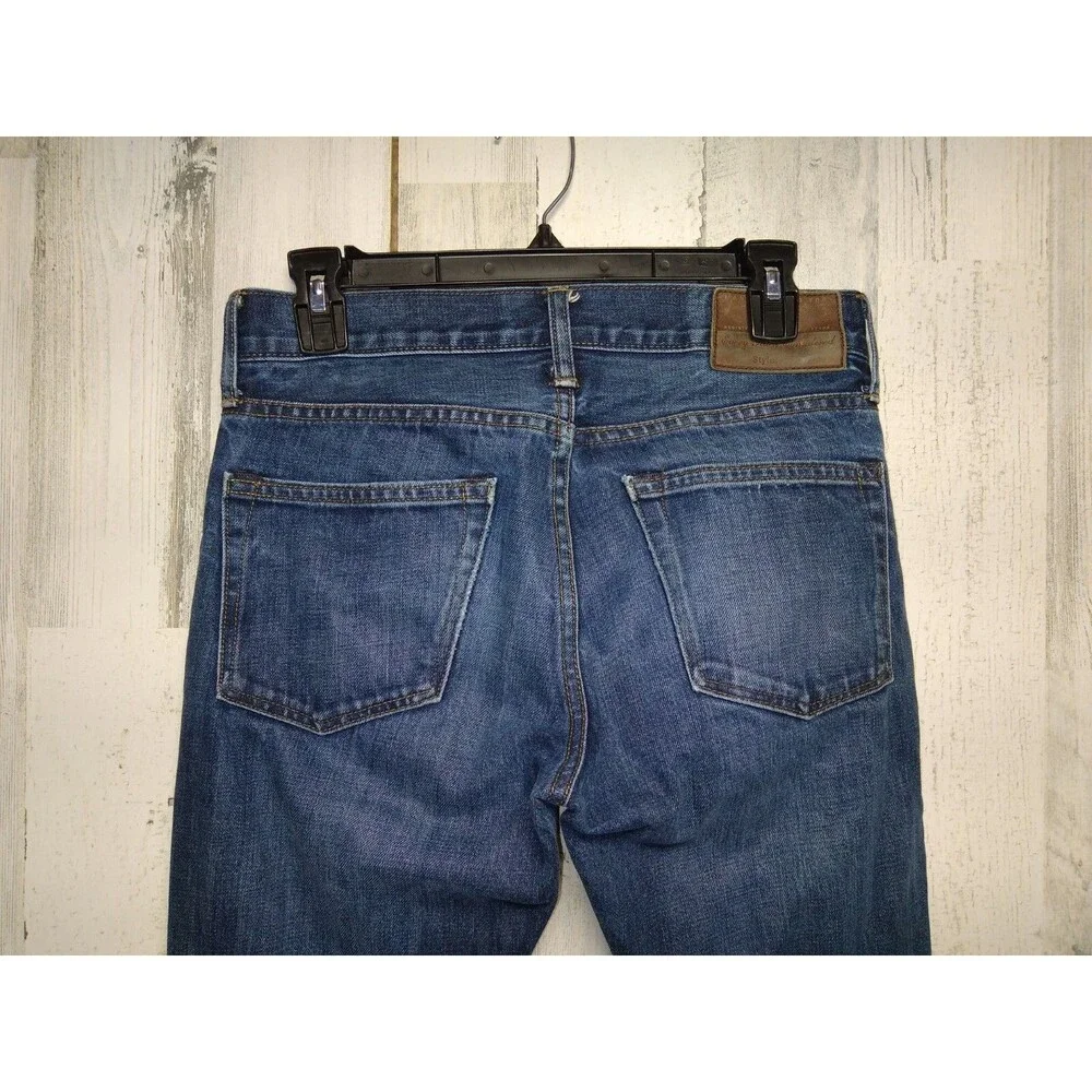 J. Crew 484 Jeans Men 28x32 Blue Slim Fit Dark Wash Kaihara Denim (30x31)